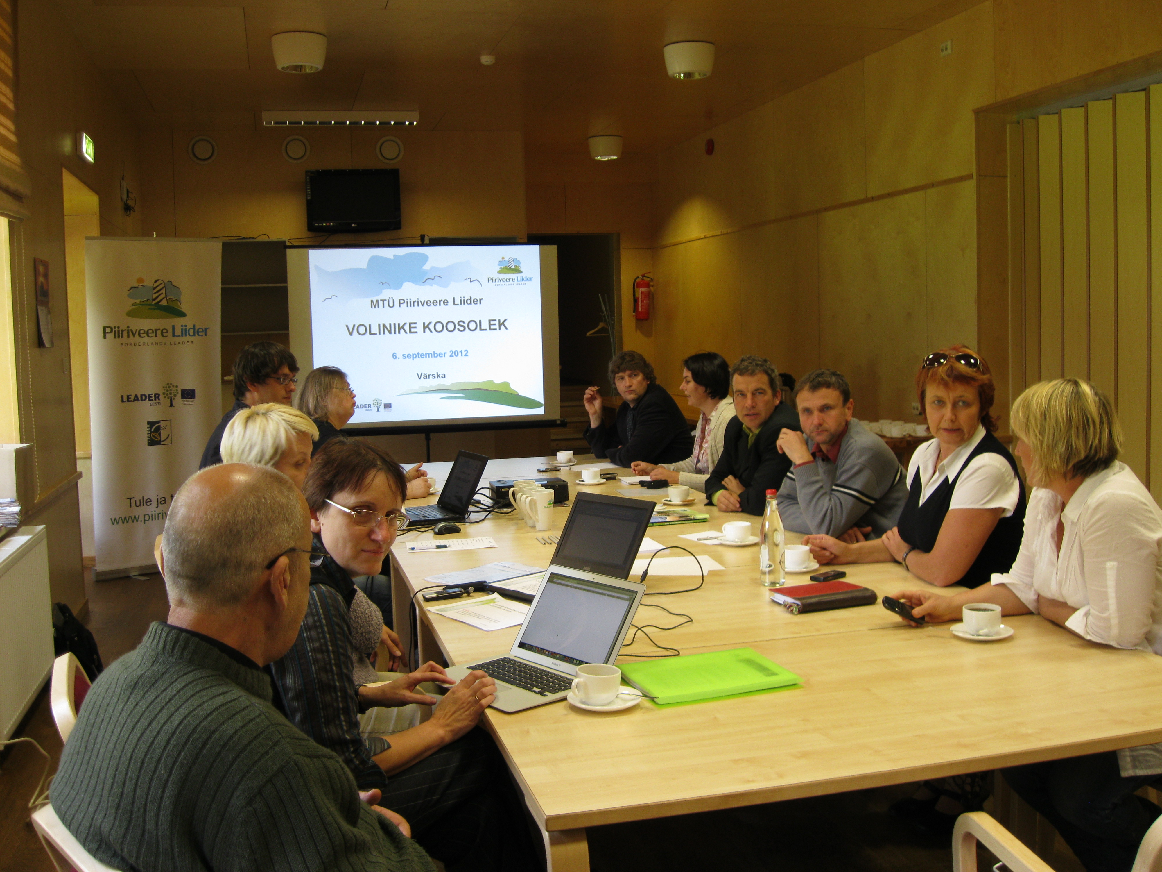 Volinike koosolek Värskas 06.09.2012